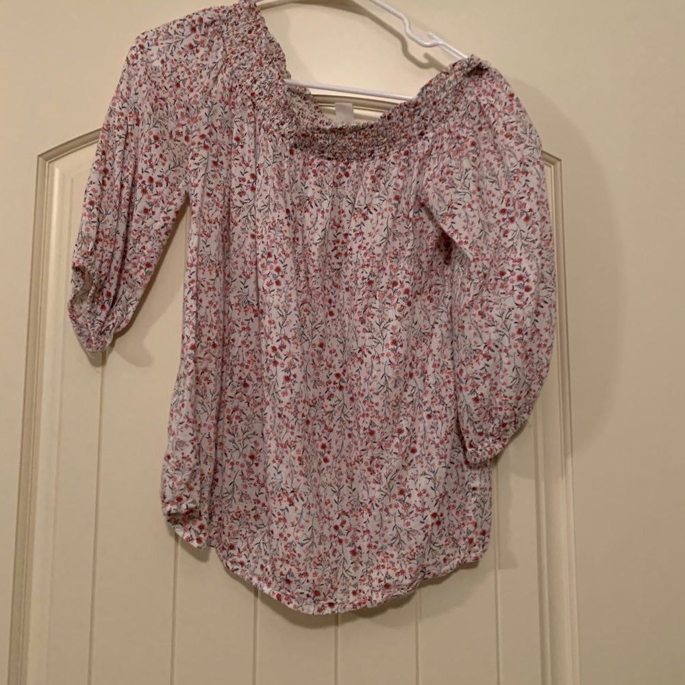 Off the shoulder top